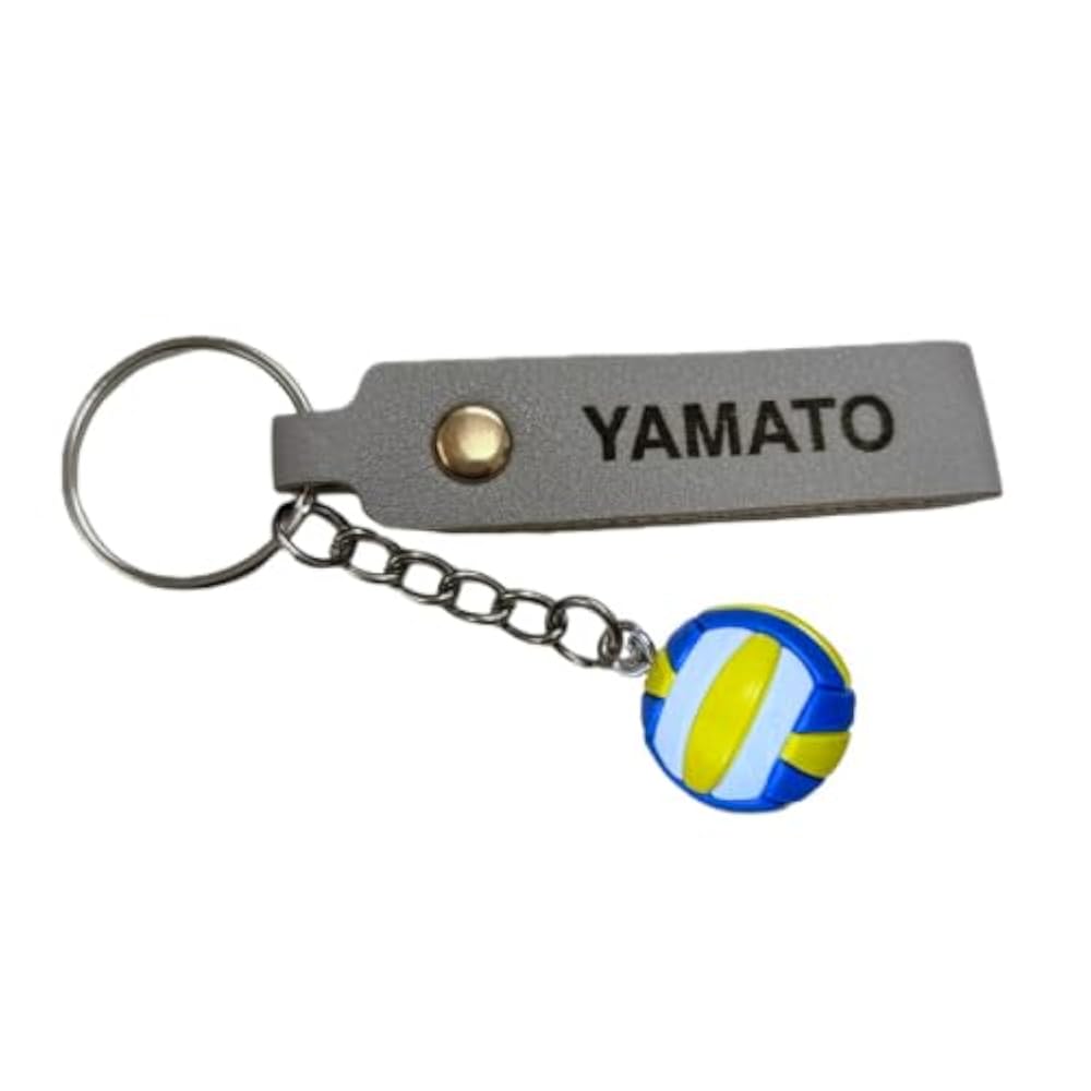 Amazon.co.jp: バレー バレーボール 名入れ キーホルダー 名前